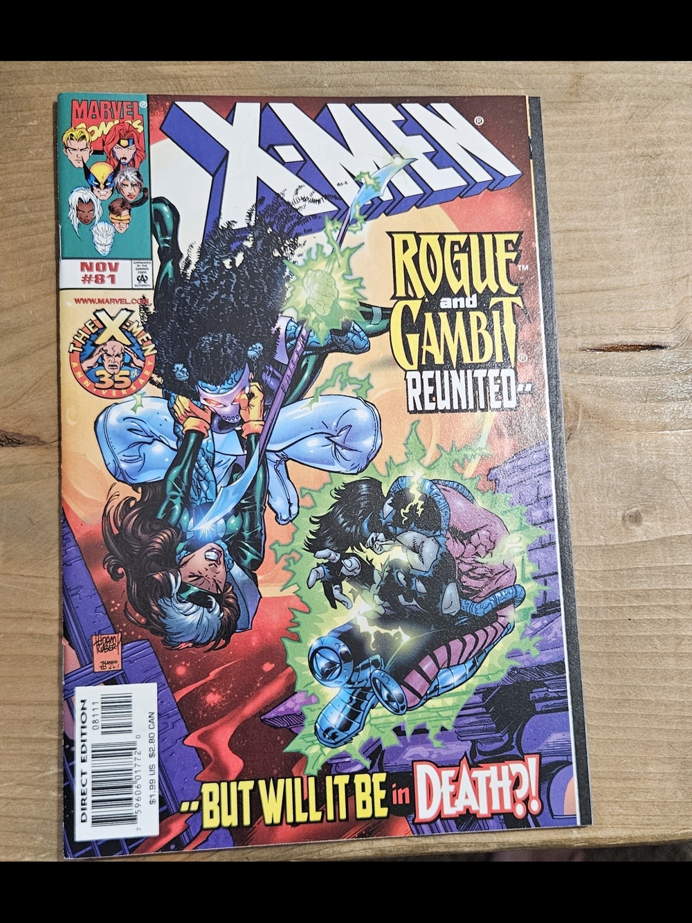 X Men 81 Vol 2 Nov 1998 Raw 9.6-9.8
